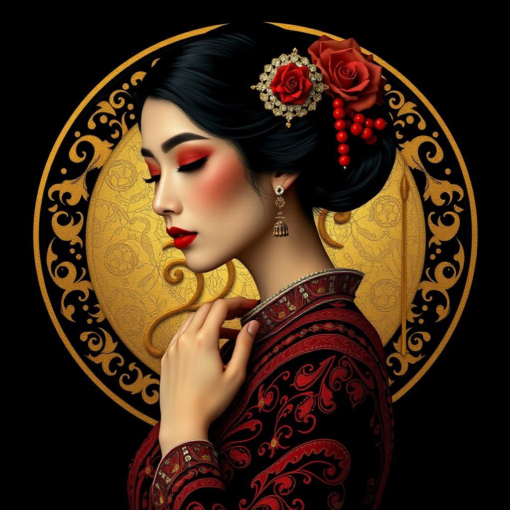 Japanese Woman Portrait