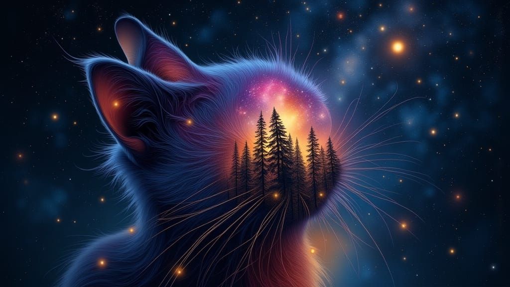 Double exposure gone wrong...obliterated her face!