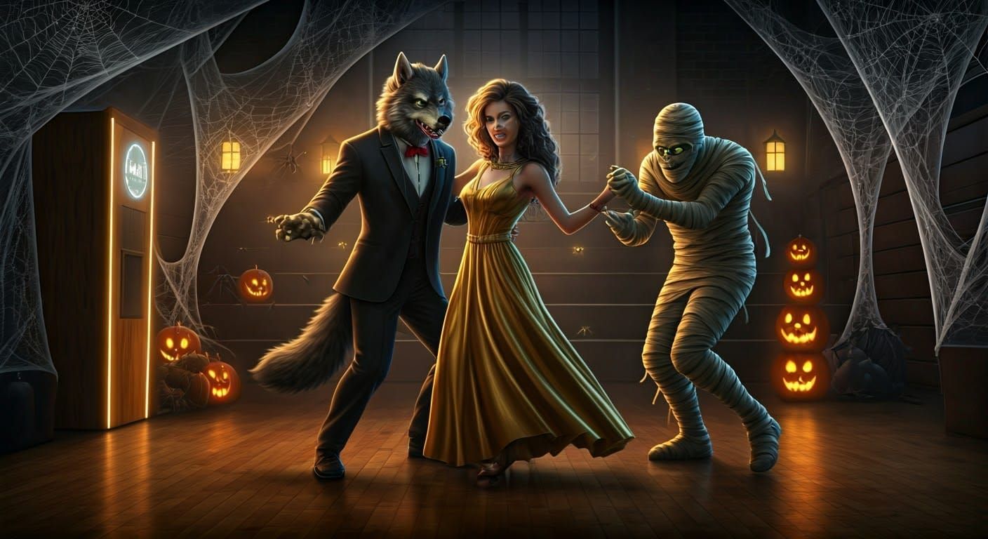 Monsters Dance the Mash at Spooky Halloween Party