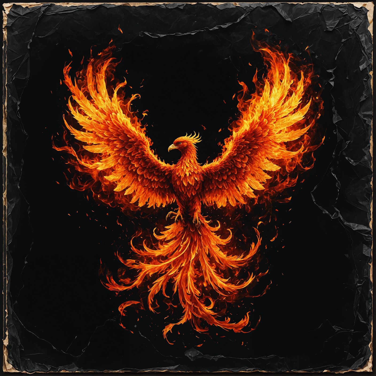 Fiery Phoenix Album Cover Art