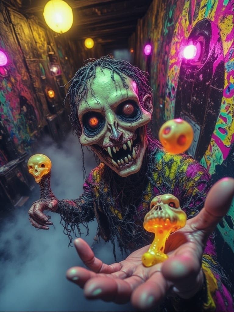 <lora:Undead weasel:1.0> A slender, otherworldly being