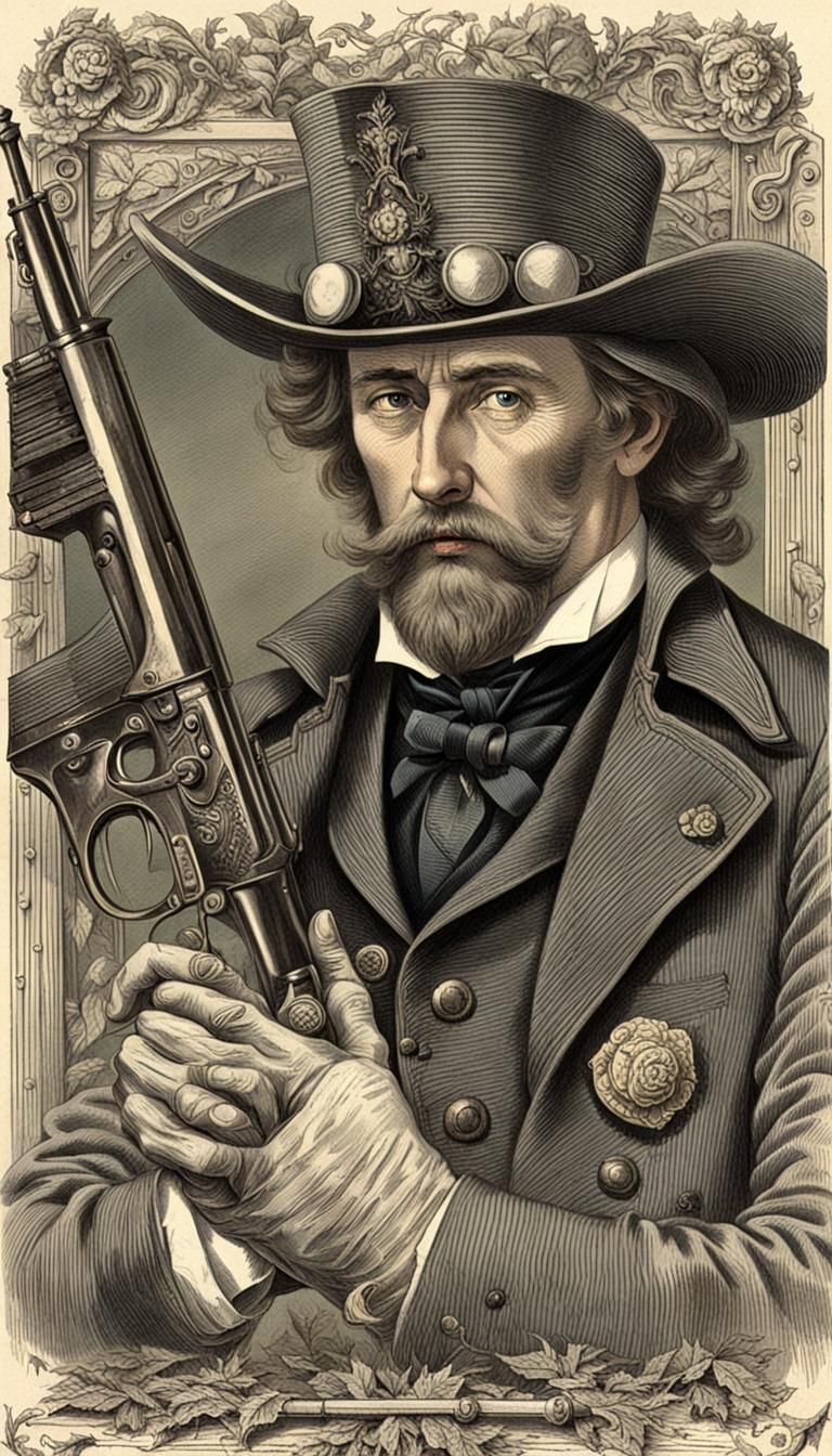 Victorian Gentleman Armed and Ready