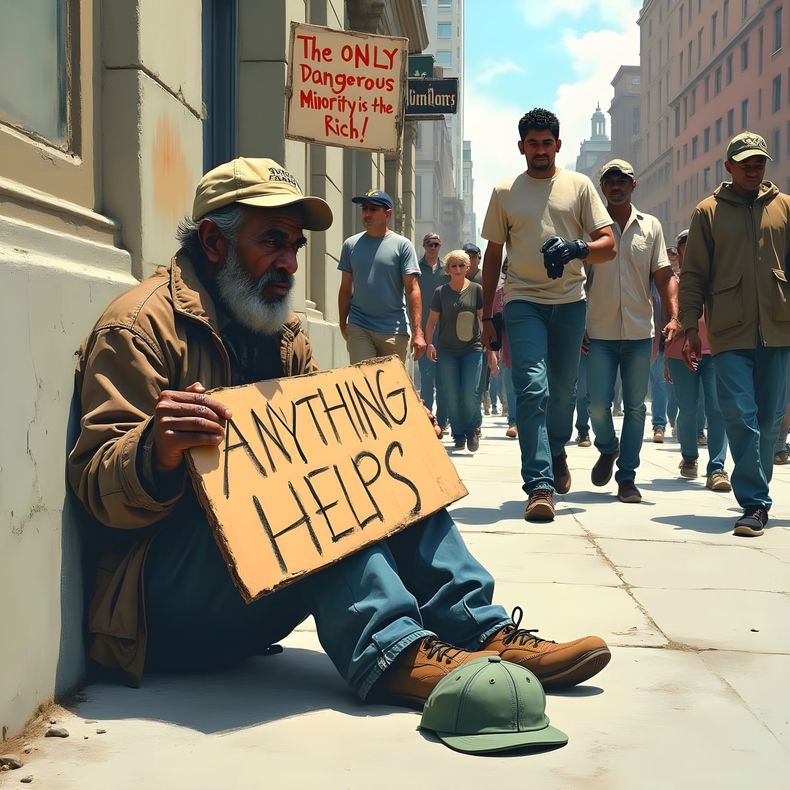 A Forgotten Figure on the Urban Street