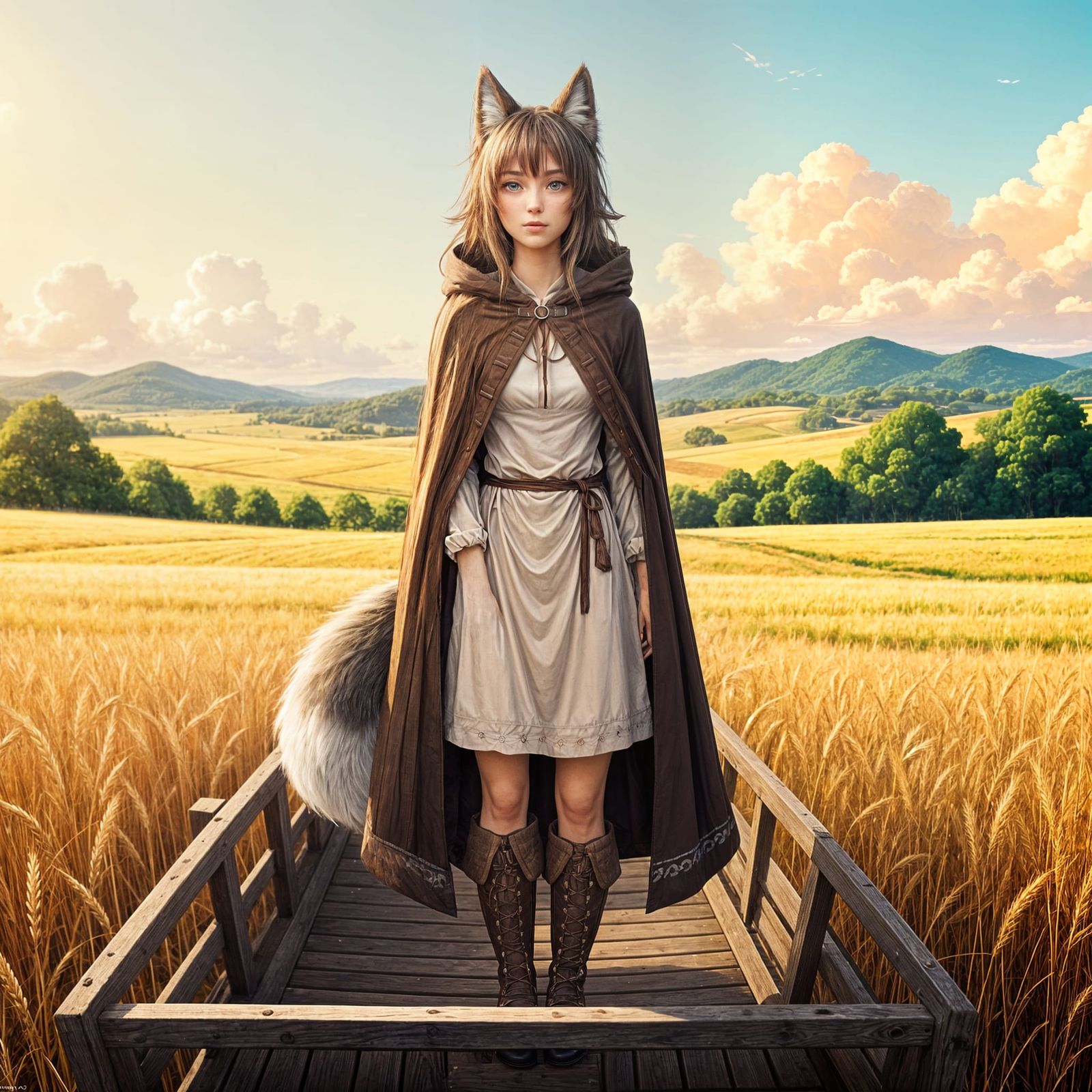 Harvest Goddess Holo Travels the World in Human Form