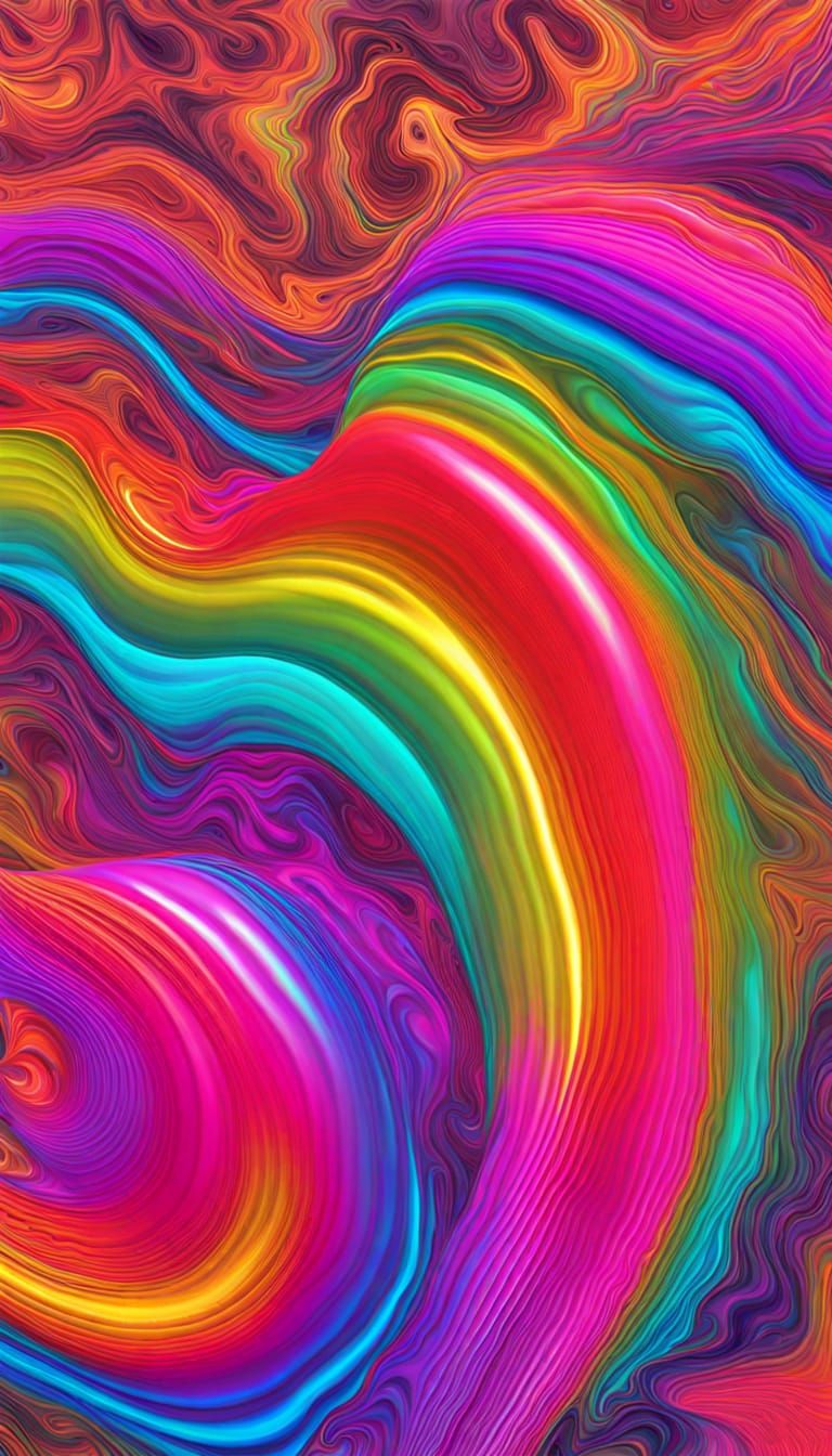 Psychedelic Holographic Interference Patterns in 3D Digital ...