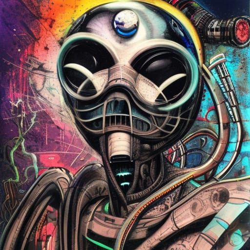 Cosmic Inkpunk Alien Slug Thugs Concept Art