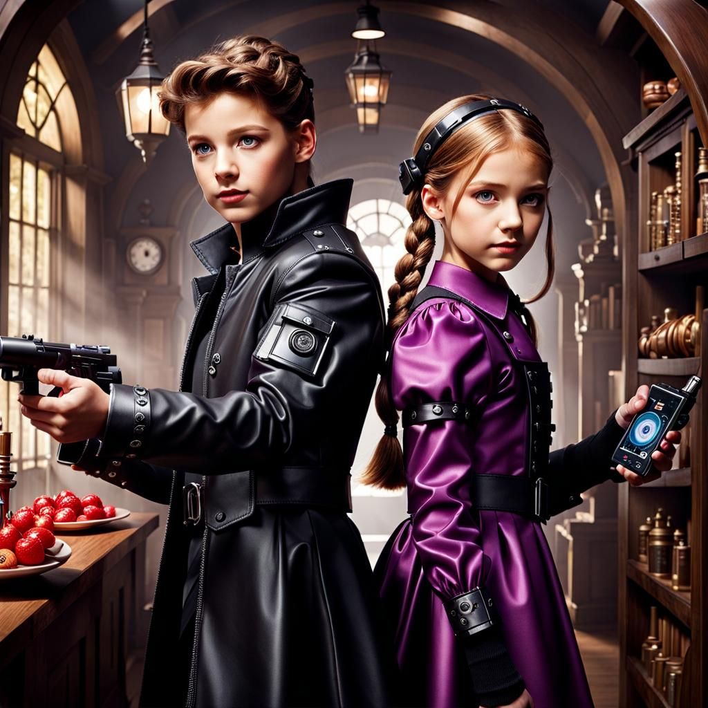 Modern Hansel and Gretel: Spy Kids, Hyperrealist