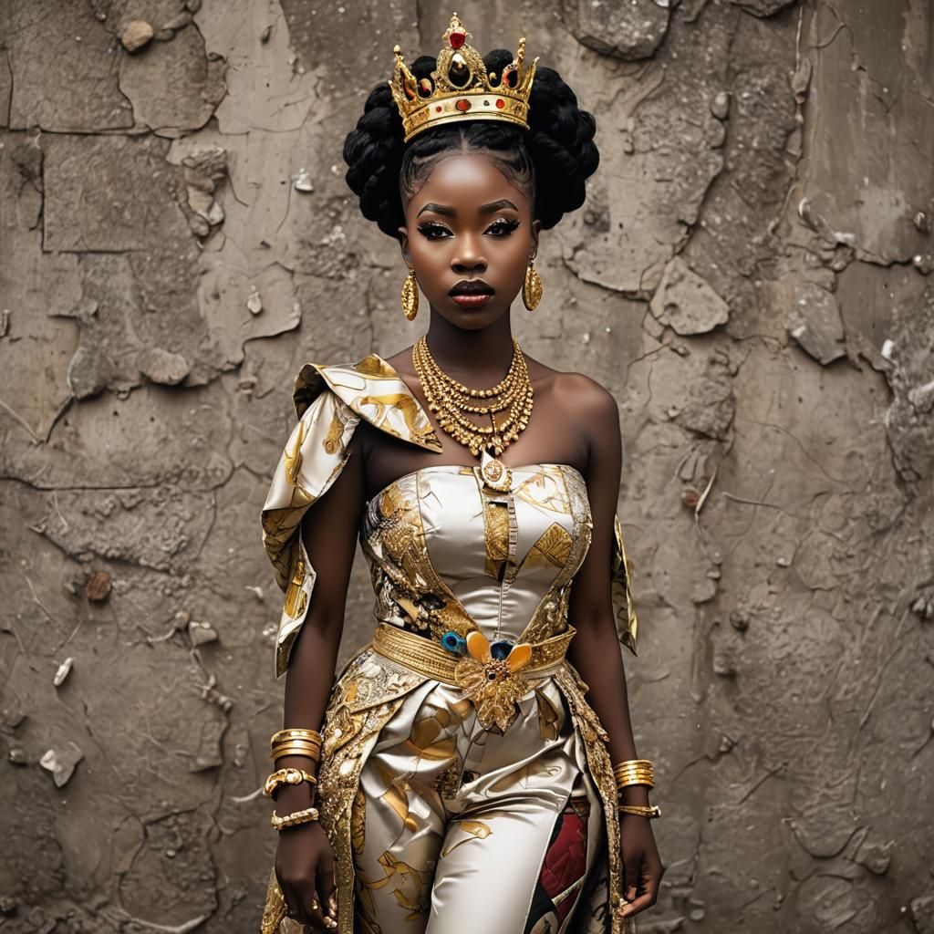 Confident Queen: AI Interpretation