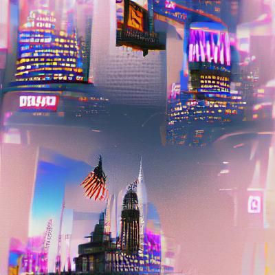 Times Square at Night: Long Exposure