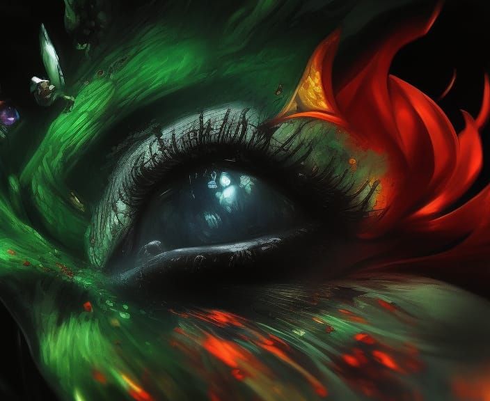 Hyperrealistic Black Rose in Anime Graffiti Style