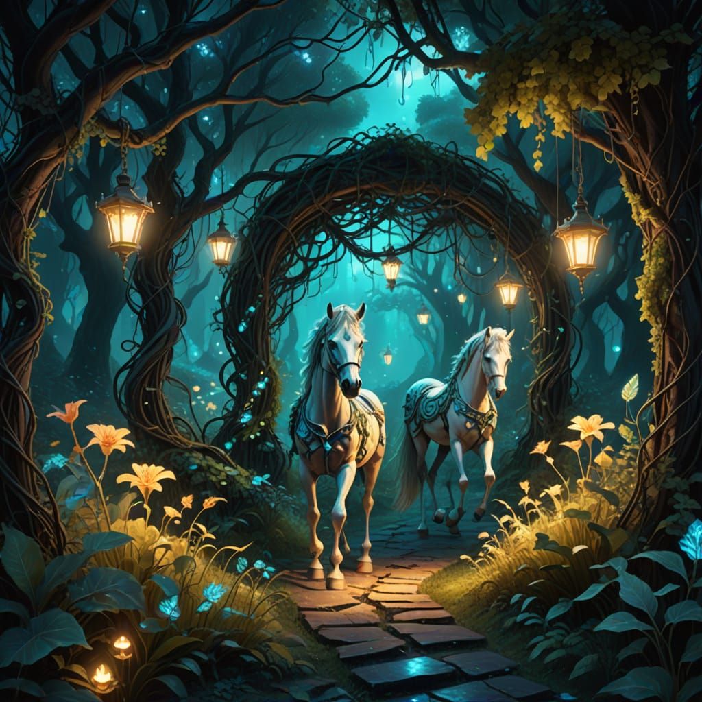 Surreal Post-Human Festival Reclaimed by Nature