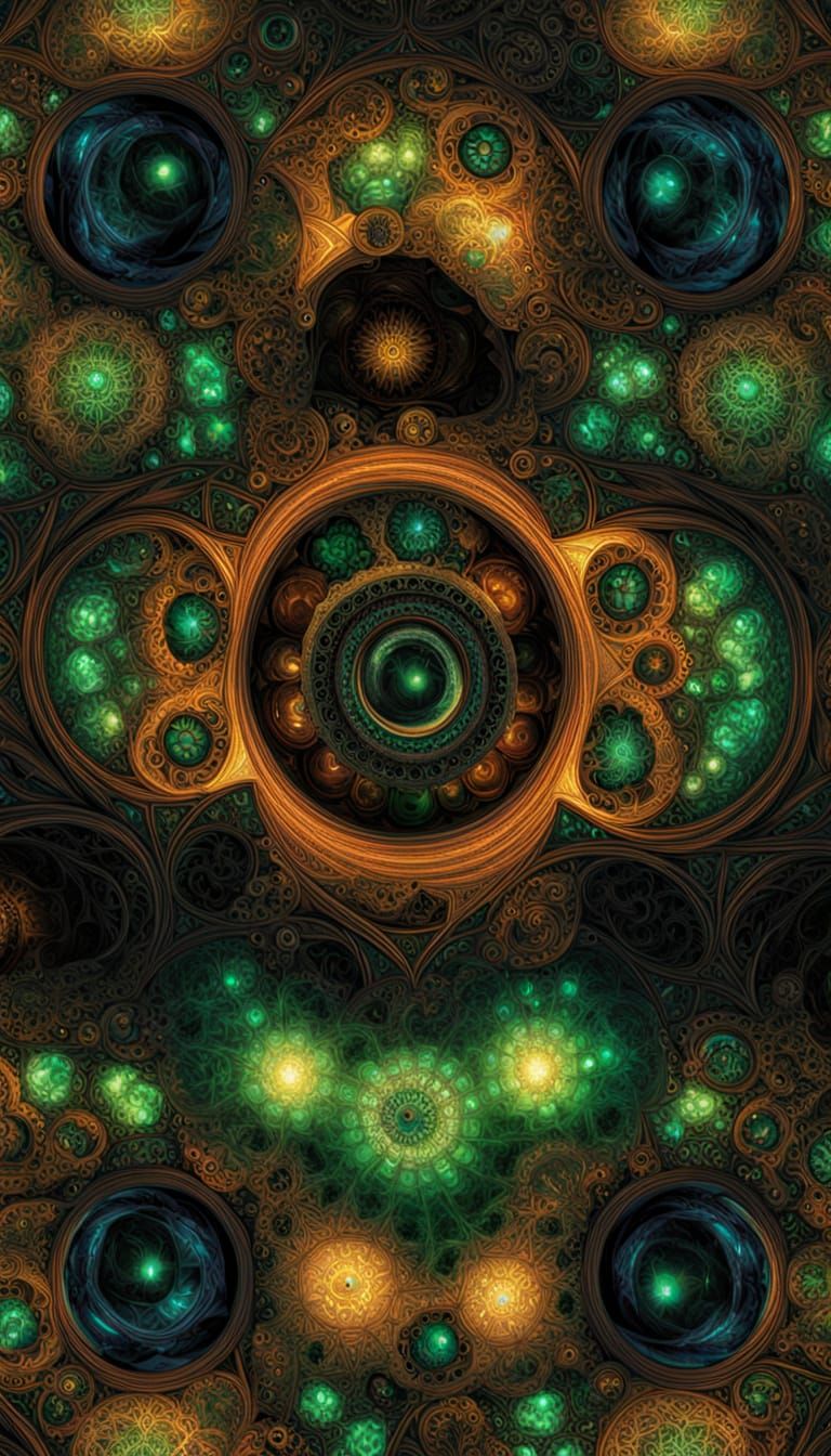 Abstract Op-Art for Deep Relaxation and Sleep