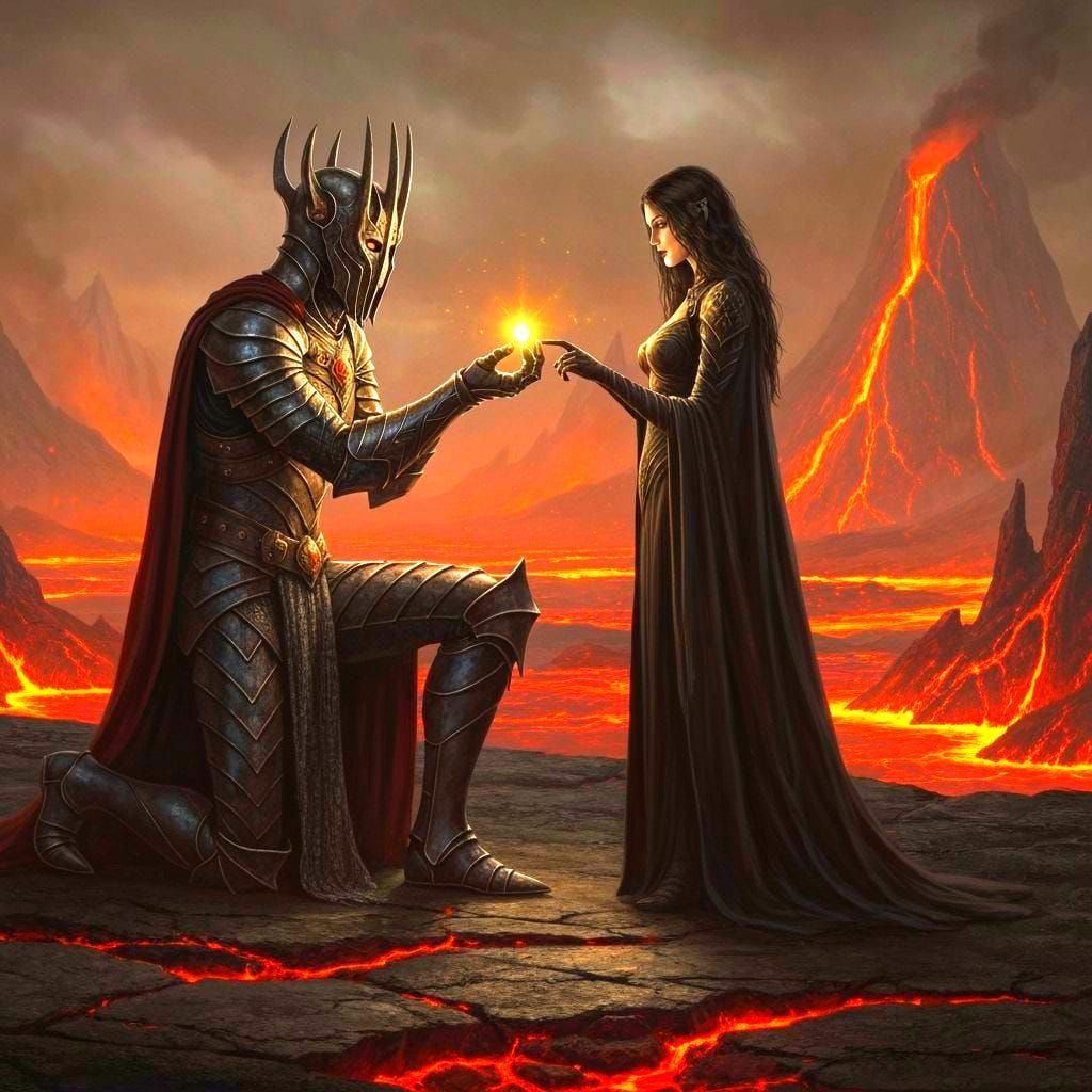 Sauron Proposes Marriage with the One Ring