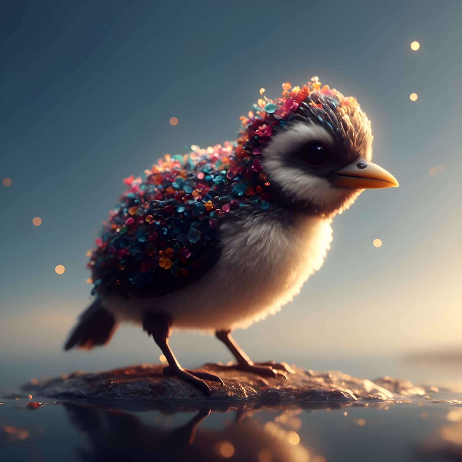 Simple Animal Image Generated by AI