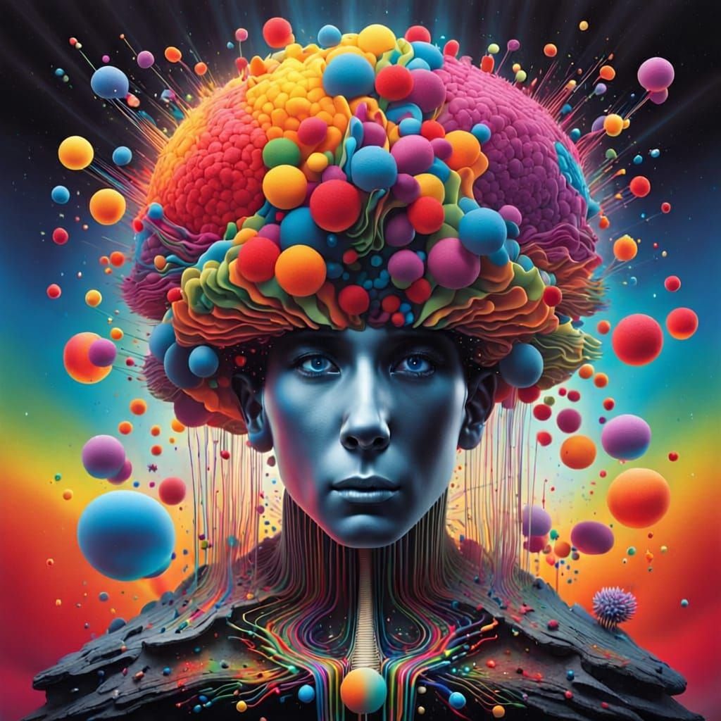 Surreal Synesthesia Explodes in Neuroplastic Art