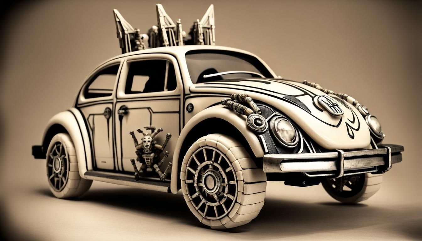 Ivory VW Bug
