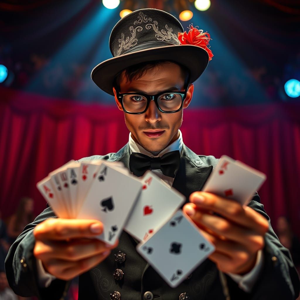 Mysterious Young Magician Captivates Audience with Supernatu...