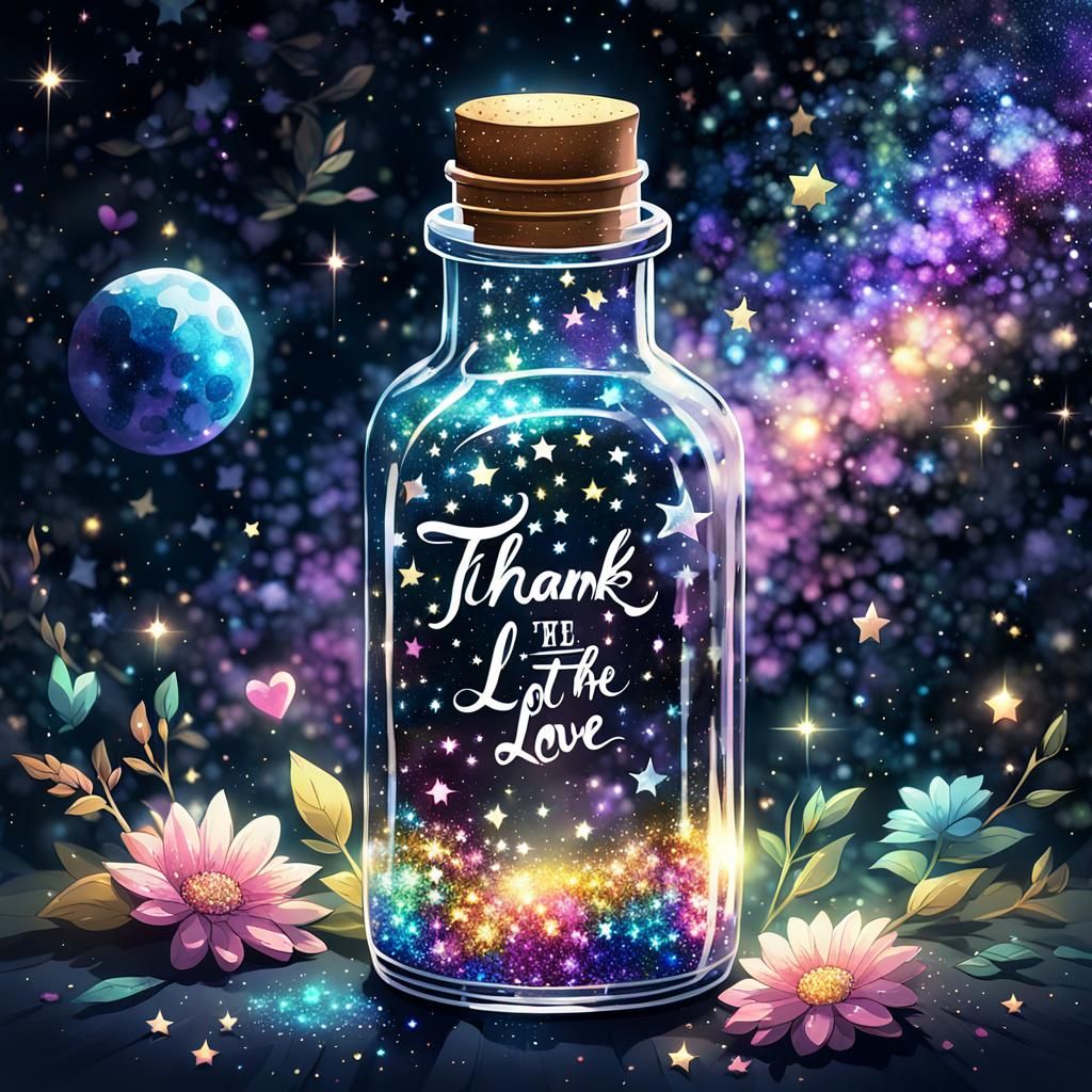 Galaxy in a Bottle: Thank You Sparkles