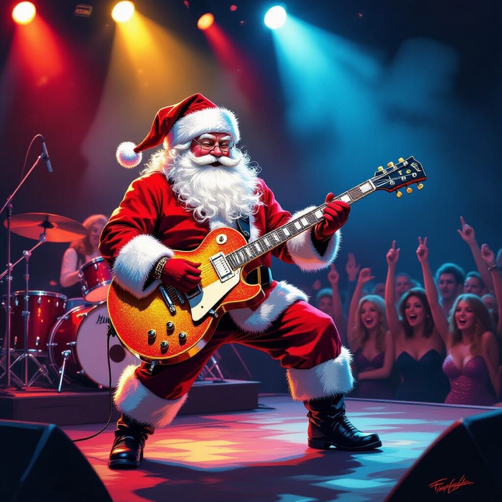 A Very Rock and Roll Christmas 🤘