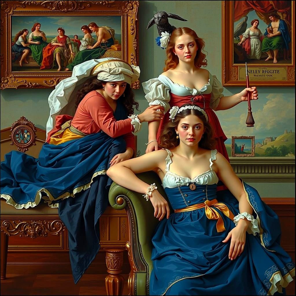 Hyperrealistic Romanticism in Broken Baroque Style