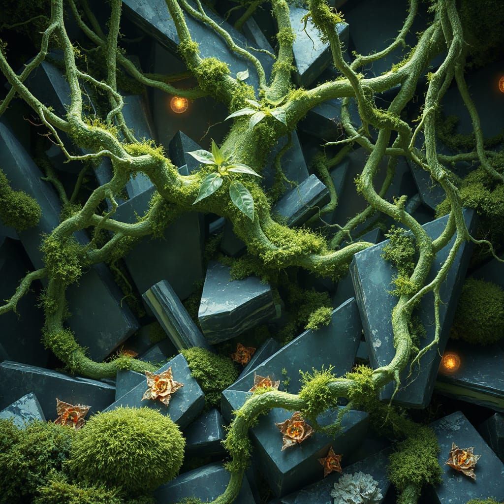 Biophilic Geometry: Organic Forms Meet Crystalline Structure...