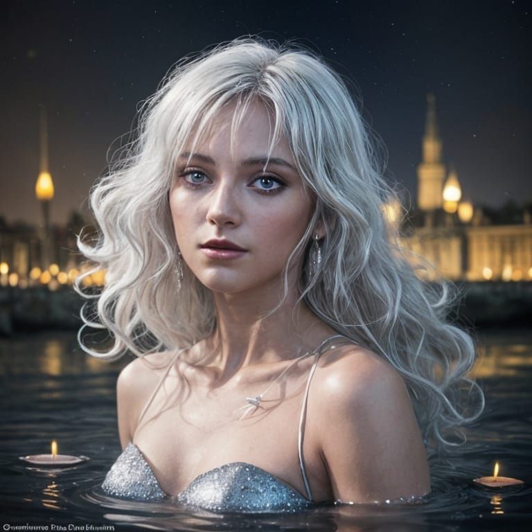 Moonlit Goddess of the Waters