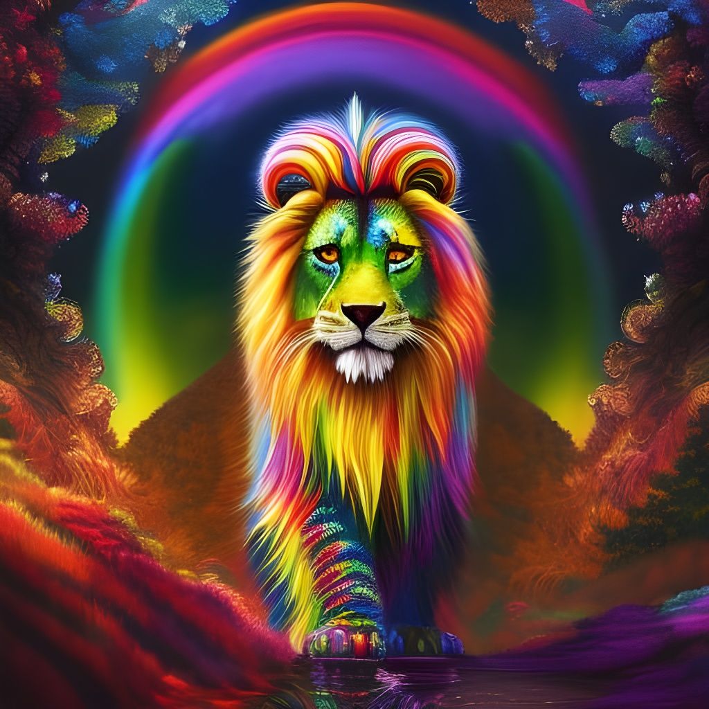 Rainbow Guardian of the Woods