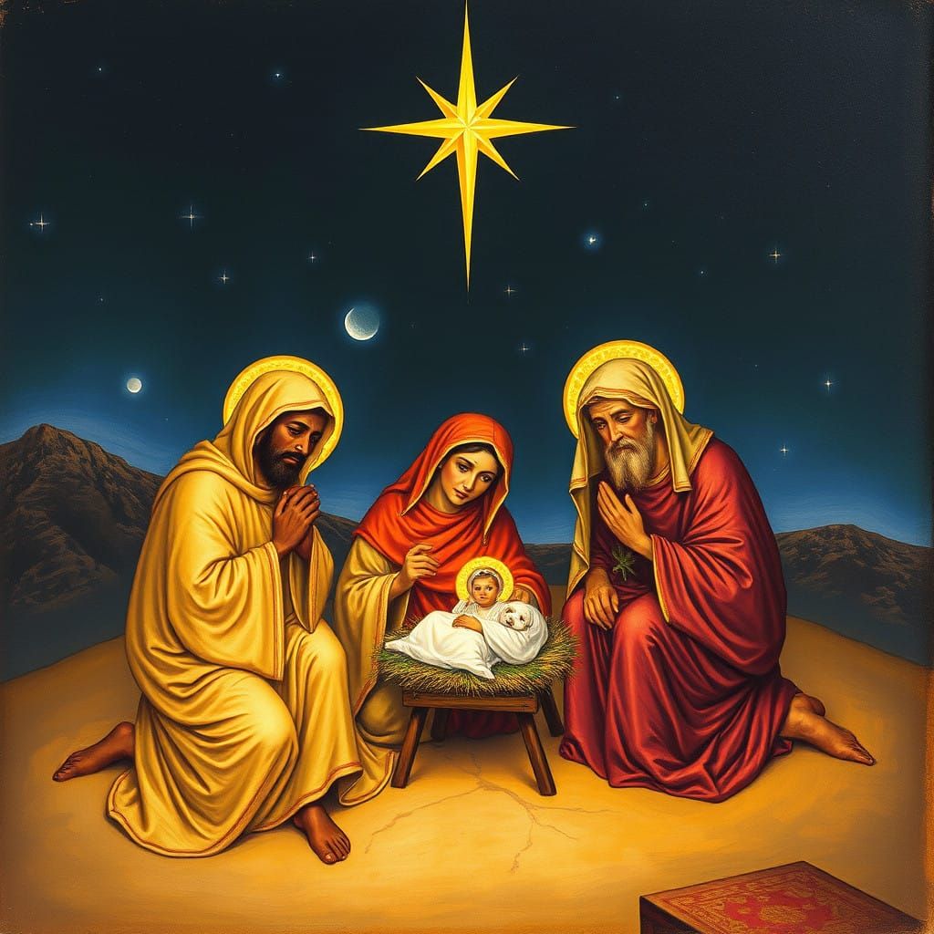 The first Christmas.