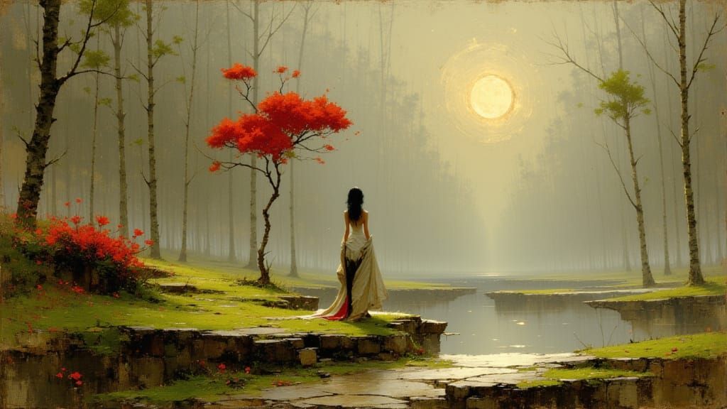 Abstract Digital Art with Vibrant Colors