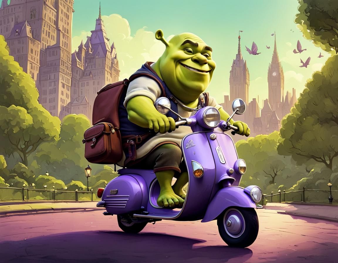 Vespa Shrek