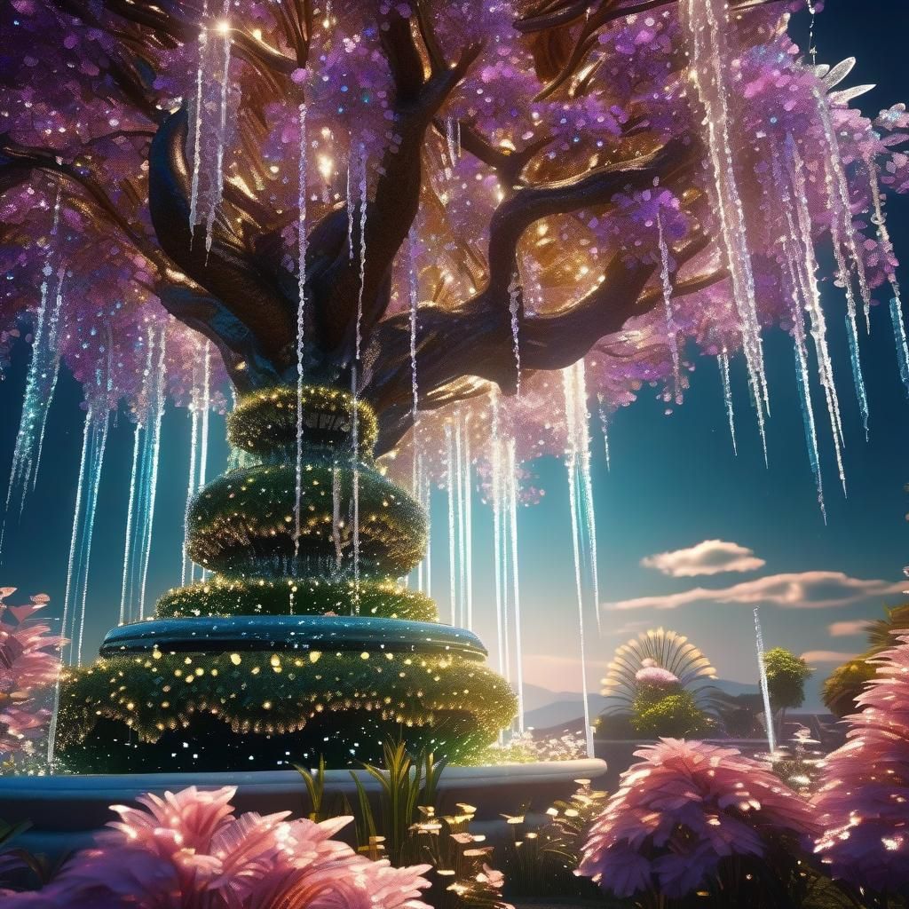 crystal tree
