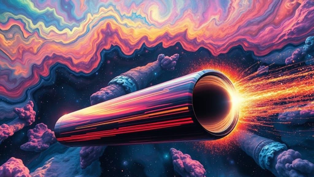 Galactic Cylinder in Hyperspace