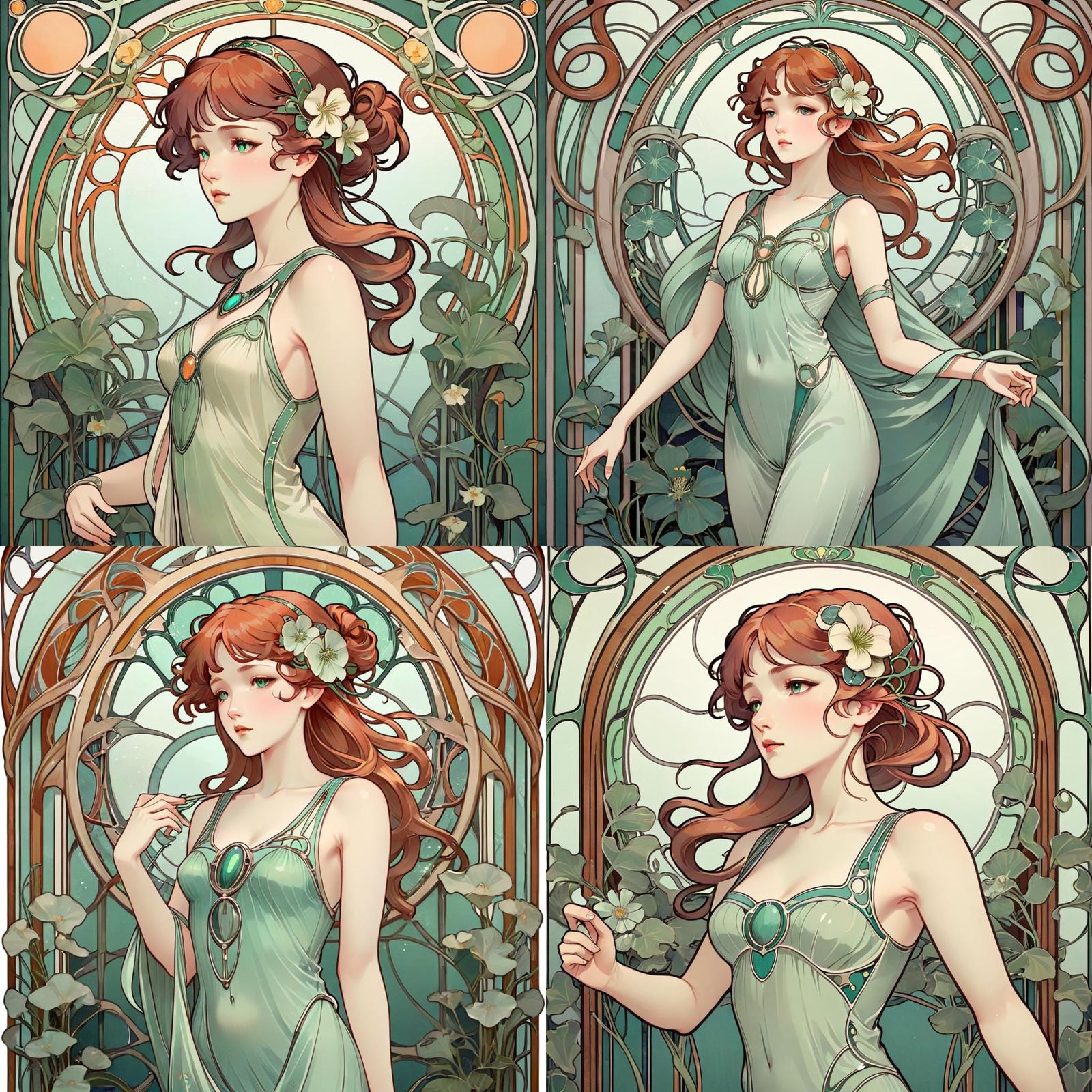 Elegant Art Nouveau Design
