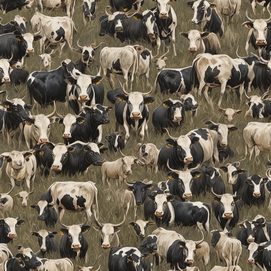 Vibrant Portrait Fusion