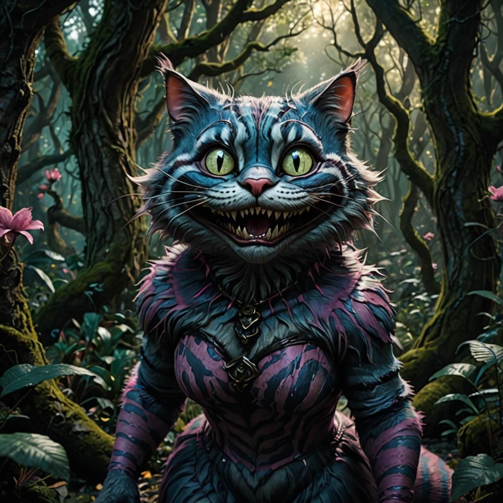 Humanoid Cheshire Cat ( Female✨)