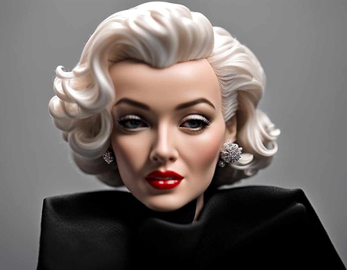 Marilyn Monroe as Plastic Action Figure