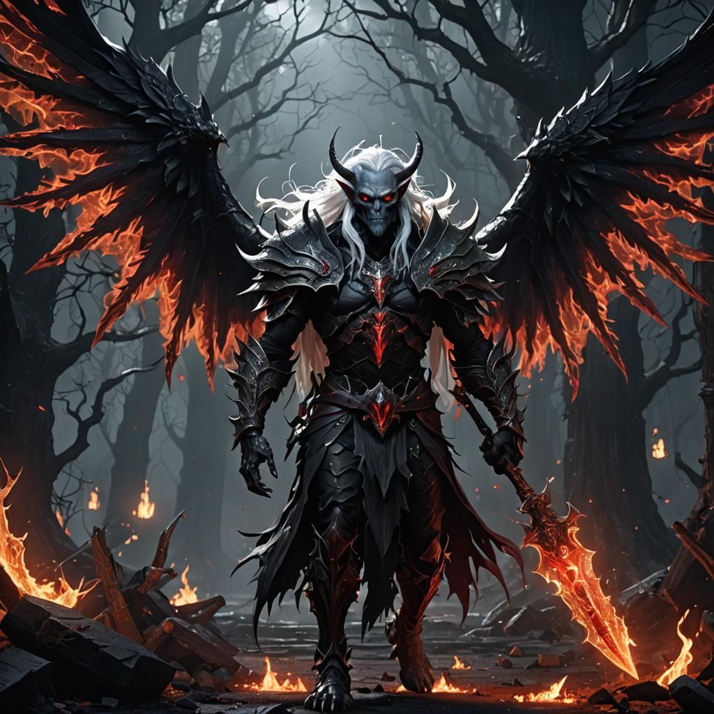 Vorgath, The Fallen  (Concept Character for Original Game: "...