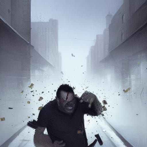 Cheese-Covered Escape: Sinister Chase Scene