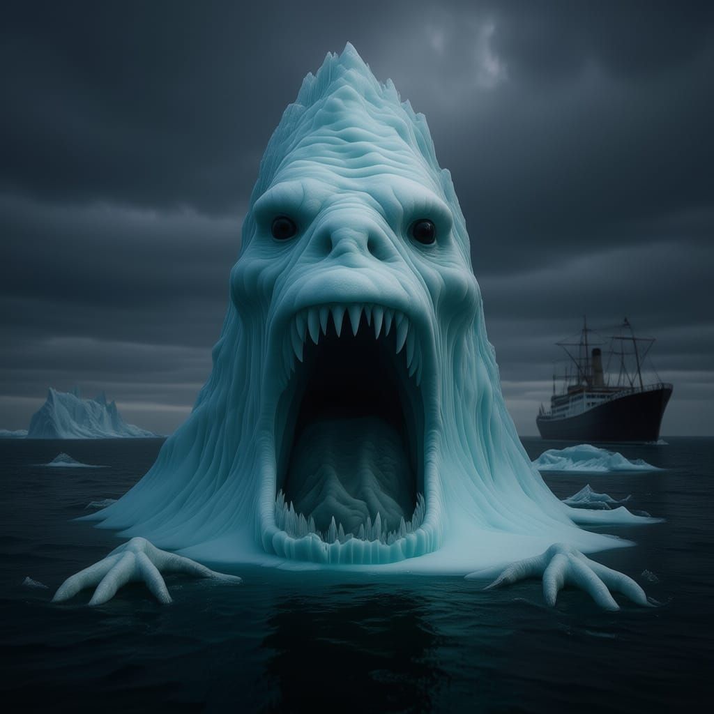 Sentient Iceberg Inspired by The Bloop