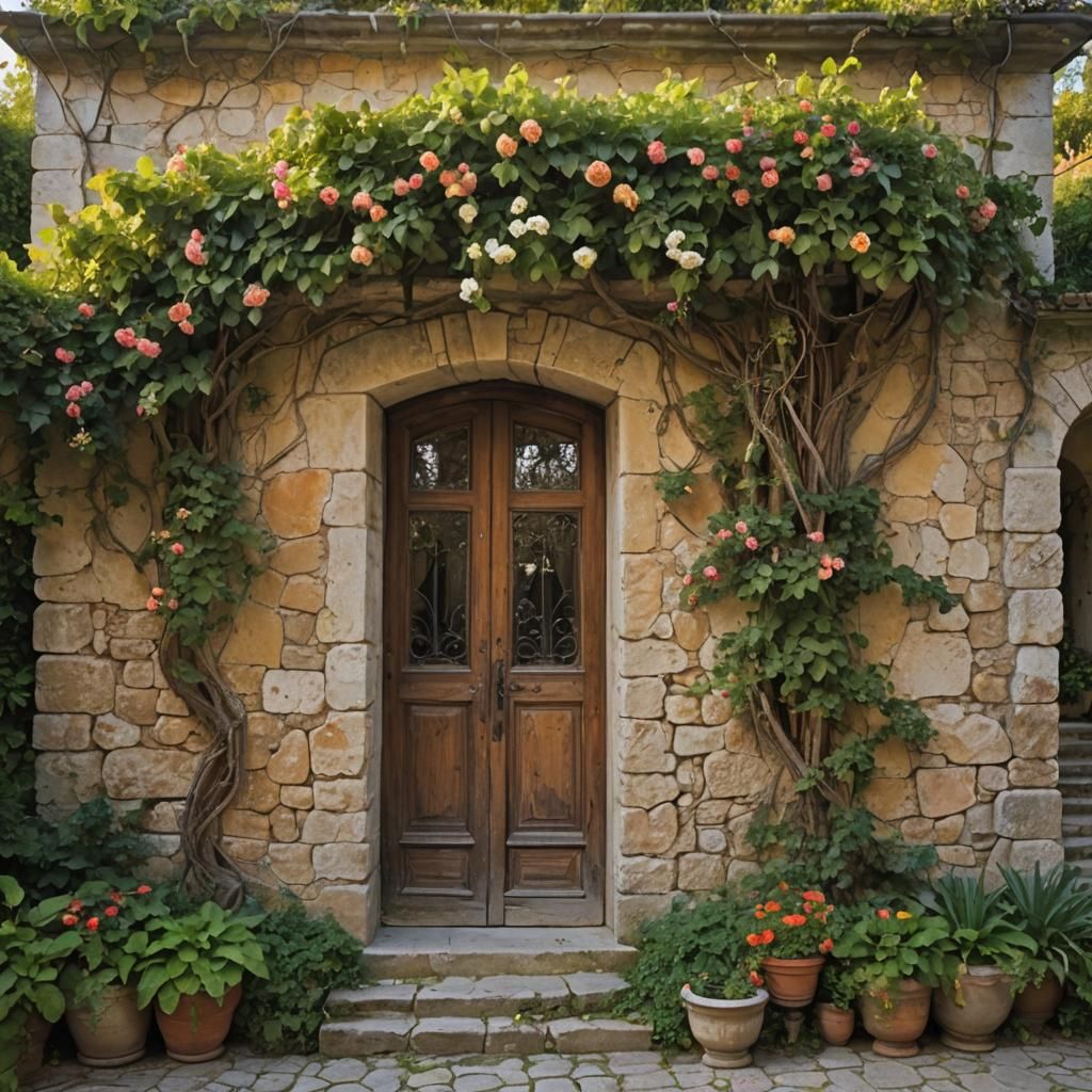 Foreboding Mediterranean Villa in Gothic Lighting