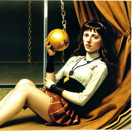 Expressive Portrait in the Style of Egon Schiele