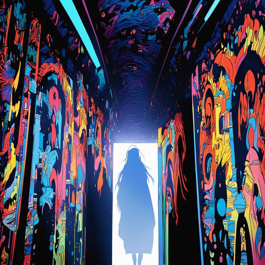 Anime-Inspired Girls in Vibrant Studio Trigger Style