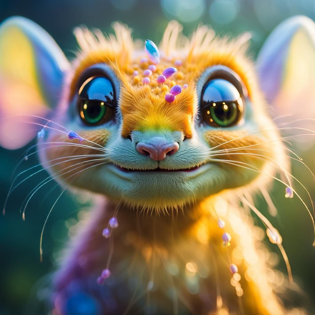 Mystical Smiling Creature, Macro Wildlife Photography