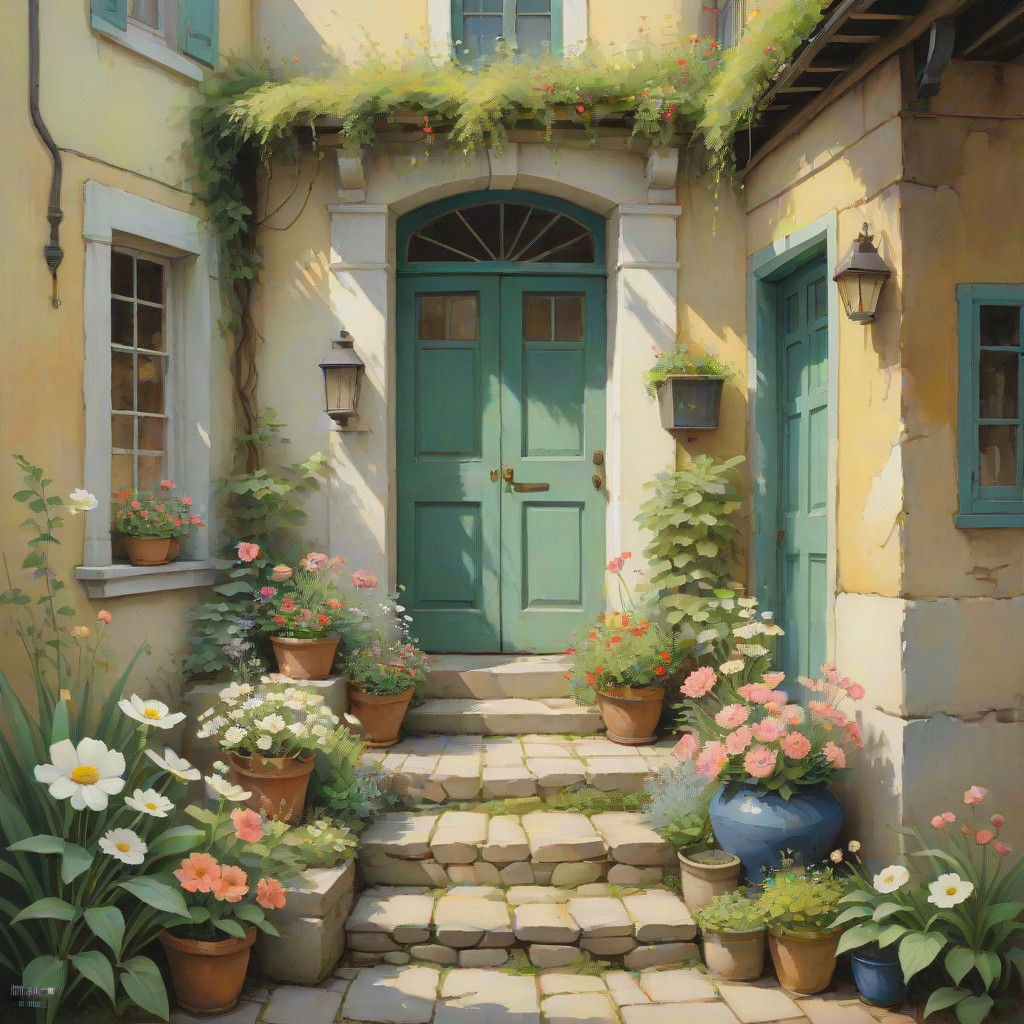 Impressionist Masterpiece of a Warm and Inviting Home