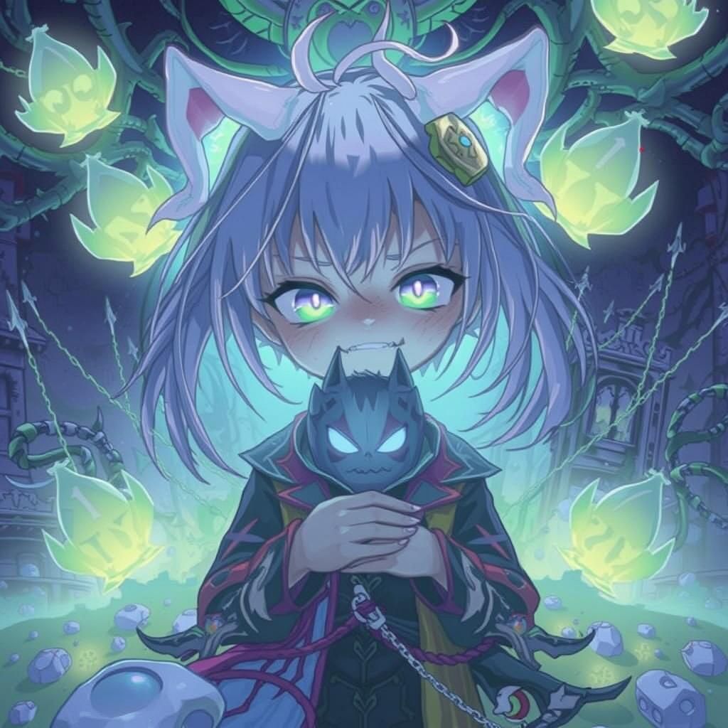 Gothic Vampire Cityscape in Dark Fantasy Style