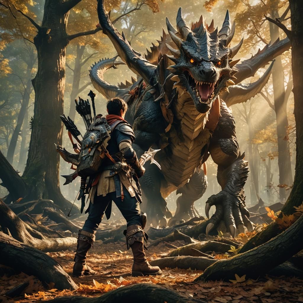 Monster Hunter Dragon Encounter: Wildlife Photography