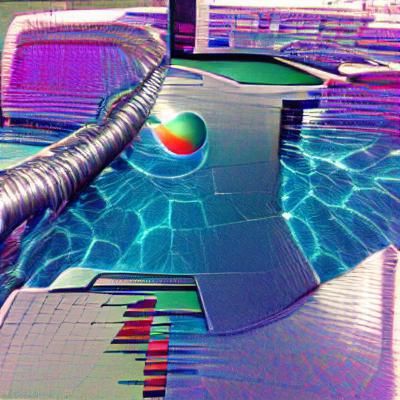 AI Generated Poolcore Image