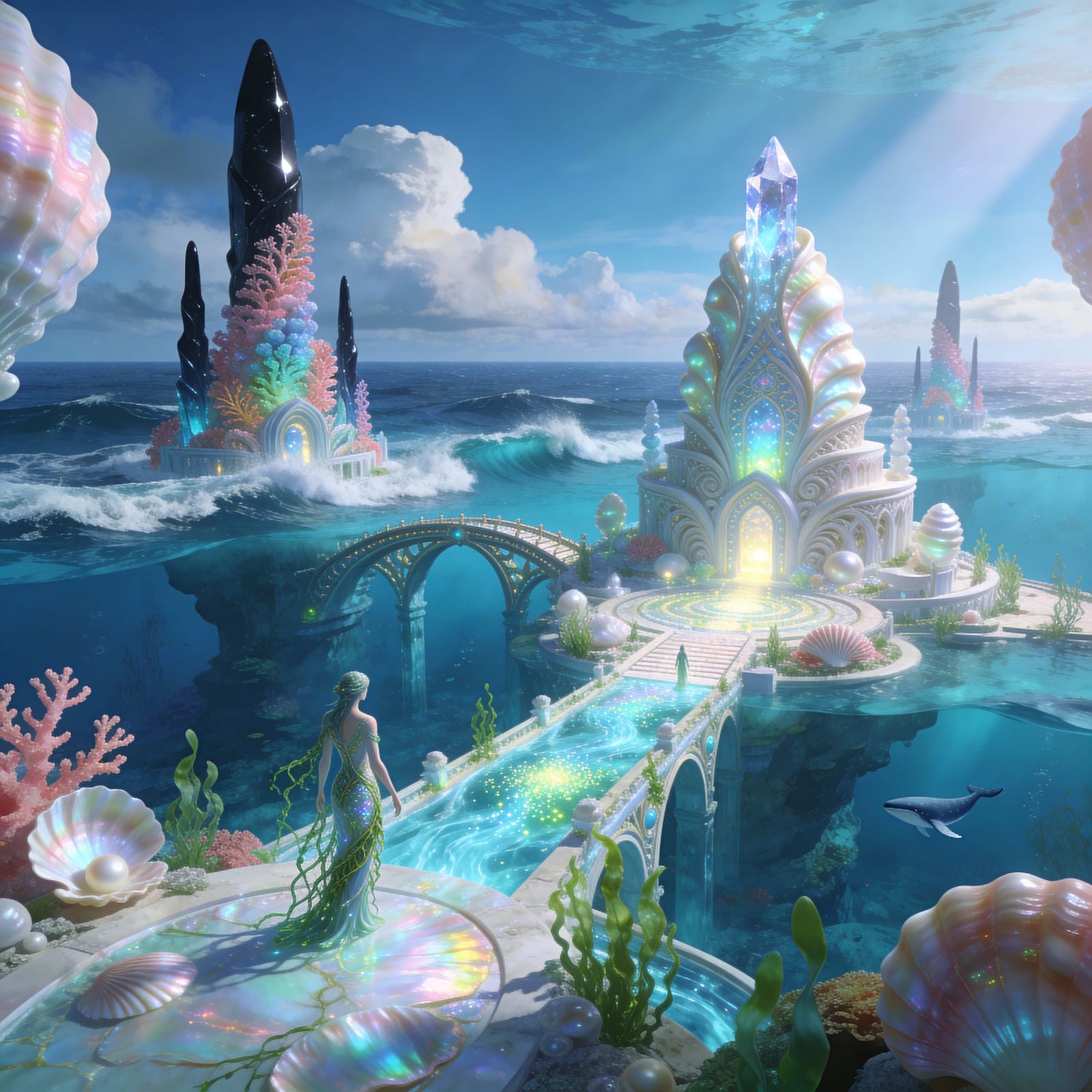 Atlantis Rises: Utopian Metropolis Emerges From Ocean