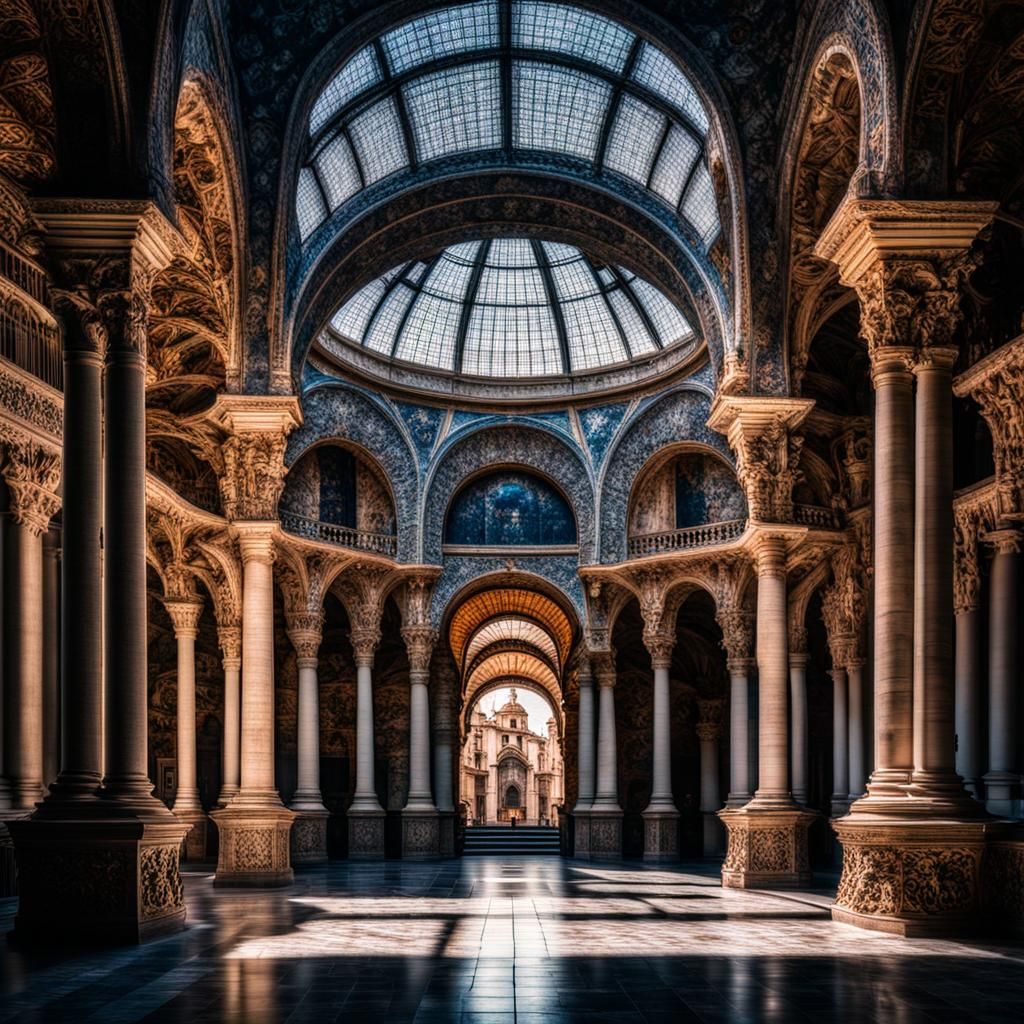 Hyperrealistic Valencia in Cinematic Composition