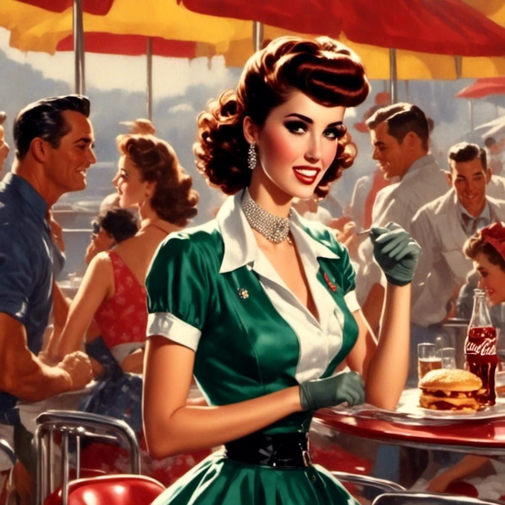 My Burger & Coke Gal